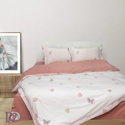 Спално бельо от сатениран памук Rouzy